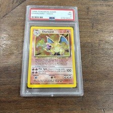 Pokemon 1999 Charizard 4/102 Holo Base Set PSA 7