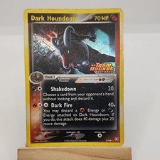 Pokemon TCG Dark Houndoom 5/109 EX Team Rocket Returns Reverse Holo Rare 2004