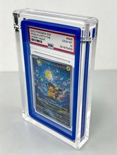 PSA/CGC Graded Card Acrylic Magnetic Display Case For Graded Guard Bumpers