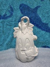 Pumpkin 7.5" Tall x 4.5" Fall Halloween Ceramic To Paint
