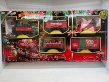 SANTA EXPRESS Train Set Christmas EZTEC 35 Piece Open box from 2010