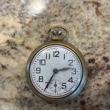 Smiths Industries Train Pocket Watch Vintage British Classic ⏱️✨
