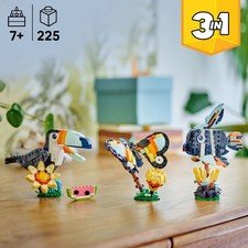 The LEGO Group 31173 Creator 3 in 1 Wild Animals Tropical Toucan Building Set,