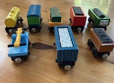 Thomas & Friends Wooden Railway Assorted Cars - Lot Of 8 Pieces L1