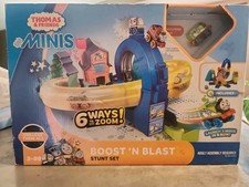 Thomas and Friends Minis Boost 'N Blast Stunt Set w Exclusive Mini New Sealed