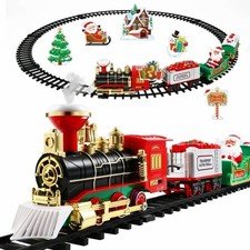 Train Set, Christmas Train Sets for Under The Tree, Electric Train Toy for Boys