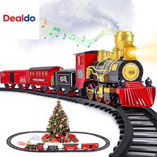 Train Set, Christmas Train Sets for under the Tree, Electric Train Toy for Boys