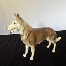Vintage BREYER Dog German Shepherd 1971-1973 RARE HTF Rin Tin Tin Mold #327