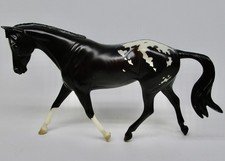 Vintage Breyer horse traditional Black Tie Affair Appaloosa black and white 1245