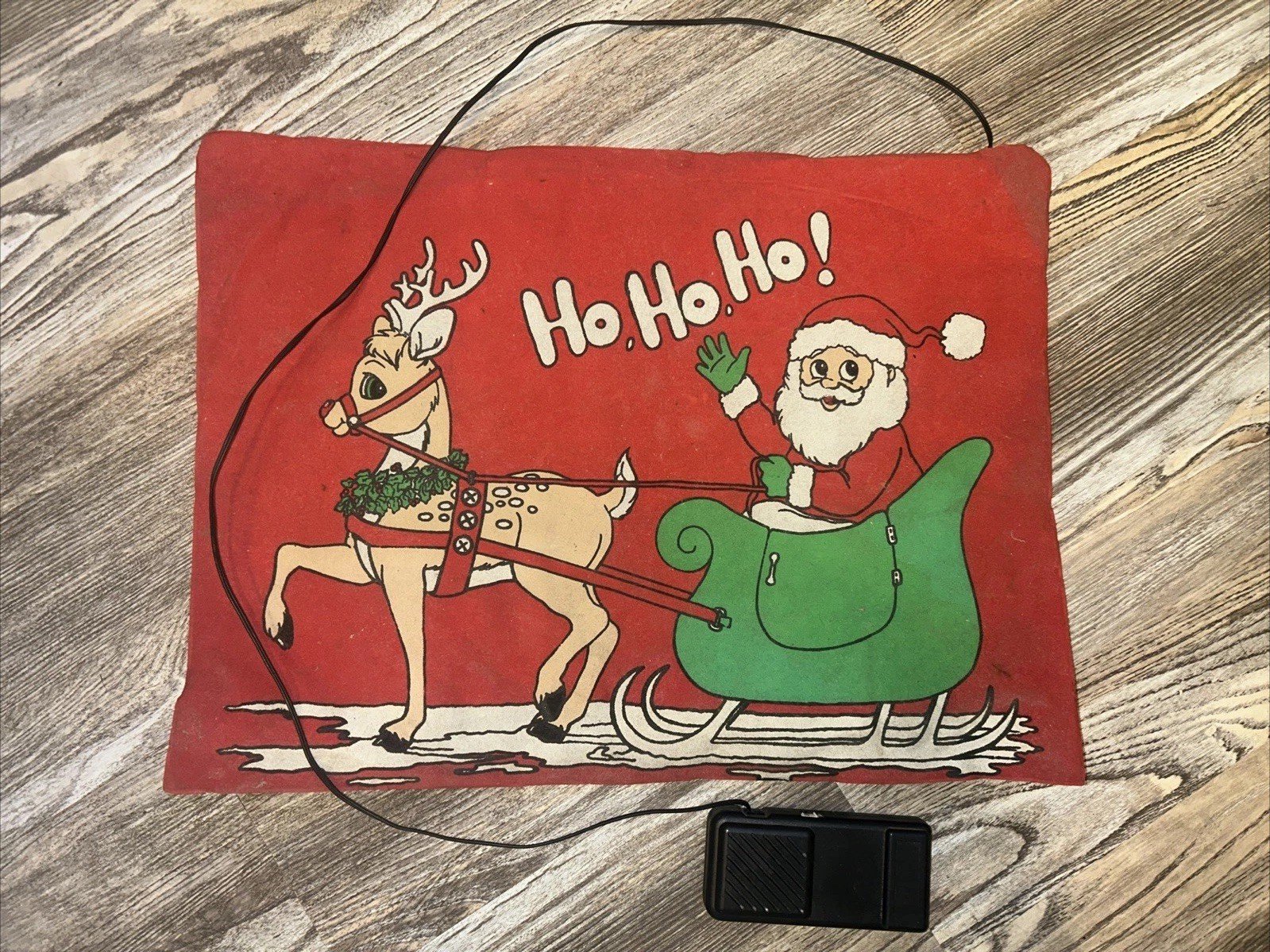 Vintage Christmas Musical Doormat Plays Multiple Christmas Carols