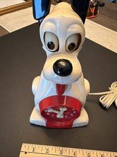 Vintage Disney Pluto Animated Clock Rare 1950’s Please Read Description