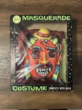 Vintage Masquerade Costume for Kids Extremely Rare find!! Halco Halloween