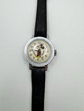 Vintage Mickey Mouse Watch Swiss Made One Jewel