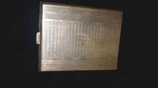 Vintage Sterling Silver Cigarette Case 137 Grams