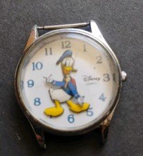 Vintage 3D DONALD DUCK Disney Parks Watch Authentic Park No Band Needs Battery