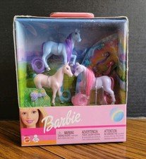 VTG 2002 Barbie Horse Trio - 3 Horses Set Mattel 88812 Ponies Pony New Sealed
