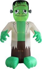 12 FT Tall Giant Halloween Inflatable Green Frankenstein