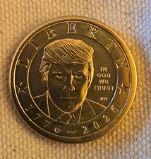 1776-2026-P 250 $1 Coin Donald J. Trump No July 4th