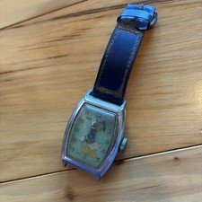 1940s Ingersoll/US Time Donald Duck Vintage Disney Watch Untested For Parts