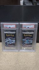 2000 Pokémon 1st Edition Neo Genesis Booster Packs Lugia Feraligatr PSA 9