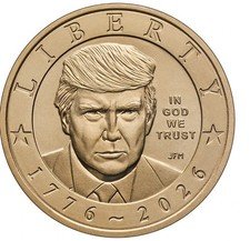 2026 Philadelphia Donald J. Trump Dollar Roll Uncirculated
