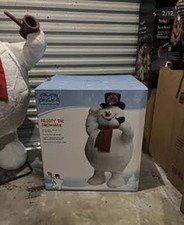 5 Ft 9 In Frosty ANIMATED FROSTY THE SNOWMAN CHRISTMAS ANIMATRONIC