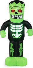 8.4FT Inflatable Frankenstein Halloween Decoration,LED Lit Outdoor Air Blown Mon