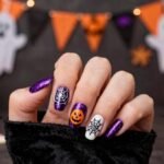 adorable halloween nail designs
