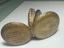 ANTIQUE OMEGA HUNTER POCKET WATCH FOR REPAIR