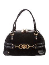 Authentic Gucci Wave Horsebit Bamboo Boston Bag | EXCELLENT CONDITION! | Vintage