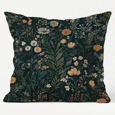 Botanical Floral Pillow Covers for Vintage Decor