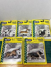 Breyer Companion Animals Mini Figure Lot of 5 Plastic Vintage Rare BRAND NEW