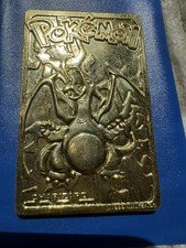 Charizard 23 Karat Gold-Plated Card 1999 Limited Edition Rare New Condition