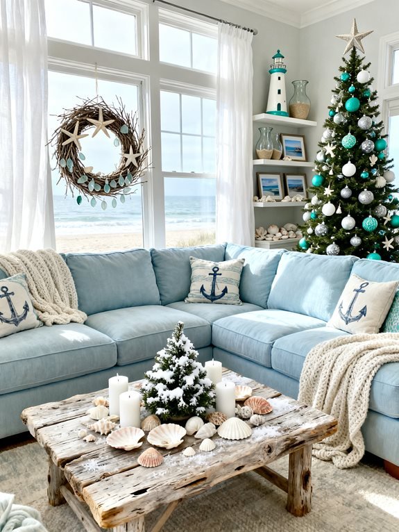 coastal decor for windows