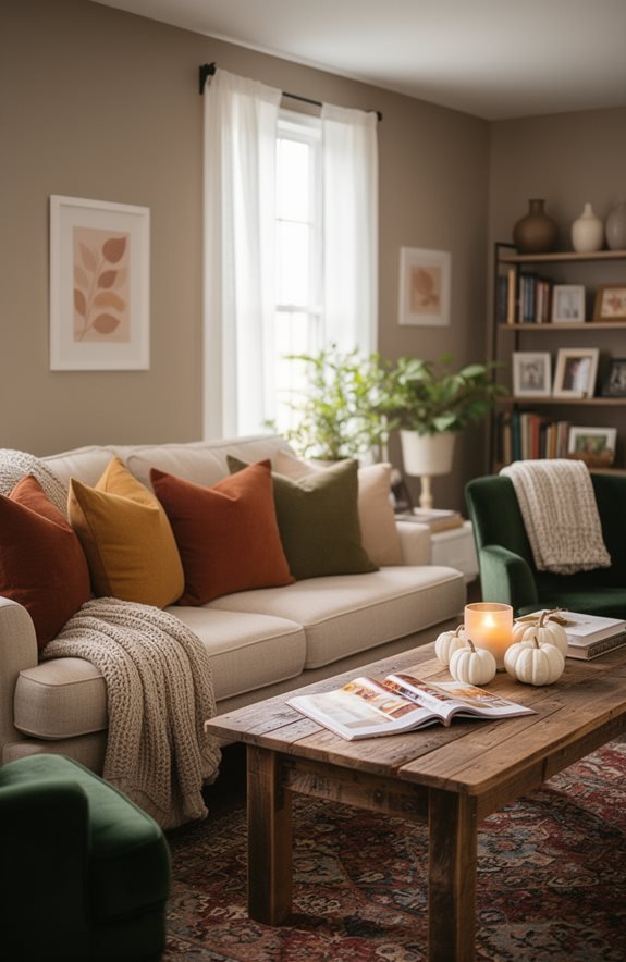 cozy fall living room