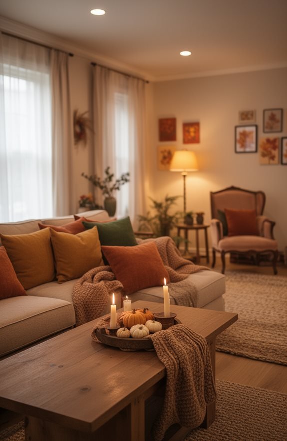 cozy layered lighting atmosphere