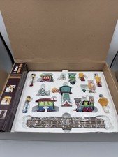 Disney Winter Wonderland Christmas Train Set Village Decoration Vtg 90’s