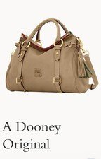 Dooney & Bourke Florentine Satchel light taupe