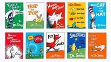 Dr Seuss Fabric Panel, Cotton, $12