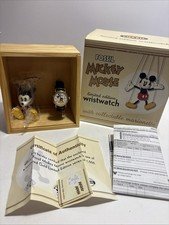 Fossil Limited Edition 0441/1000 Mickey Mouse Watch with Collectible Marionette