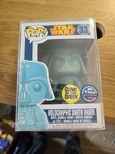Funko POP! #33 Star Wars Holographic Darth Vader DALLAS COMICON