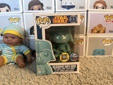 Funko Pop! Star Wars Holographic Darth Vader #33 Glow in Dark SDCC Exclusive