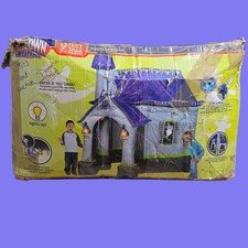 Gemmy Airblown Halloween Haunted House 9ft Inflatable with Lights and Sounds