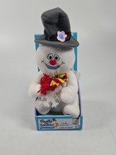 Gemmy Animated Frosty The Snowman Light up Snowflake READ In Box Christmas