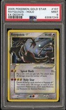 GRADED RAYQUAZA POKÉMON CARD! GRADED POKÉMON CARDS! GREAT GIFT!