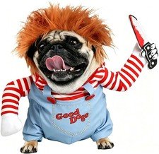 Halloween Funny Scary Cosplay Costume for Dogs Pet Costume Party Outfit