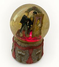 Harry Potter Sorcerer's Stone Fat Lady Portal 2001 Enesco Musical Snow Globe