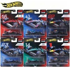 Hot Wheels 1:64 Premium F1 2025 Ferrari Red Bull Aston Martin Real Riders M Case