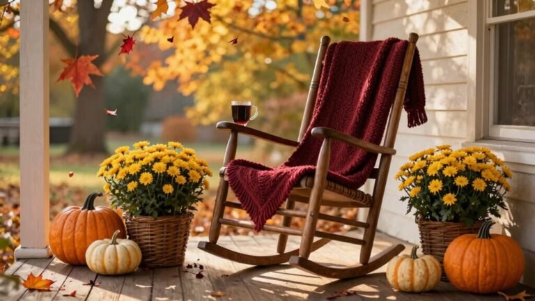 inviting cozy fall decor