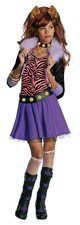 Japan NEW Monster High Clawdeen Wolf Kids Costume Girls 140-160cm